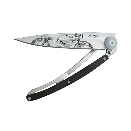 Coltello Deejo Ebony Wood Cafè Racer - Deejo