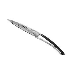 Coltello Deejo Ebony Wood Score - Deejo 2
