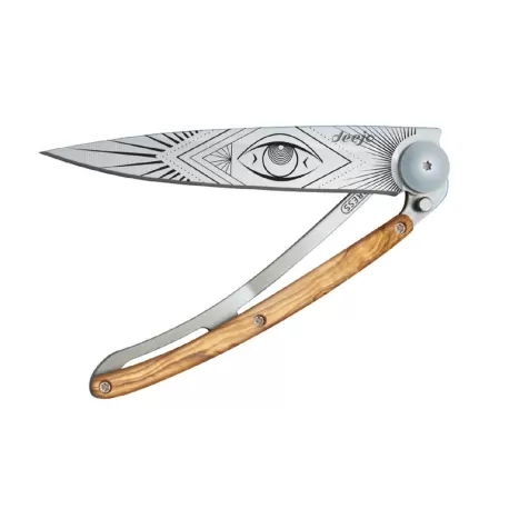 Coltello Deejo Deejo Olive Wood Vision - Deejo