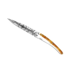 Coltello Deejo Olive Wood Terra Incognita - Deejo 2