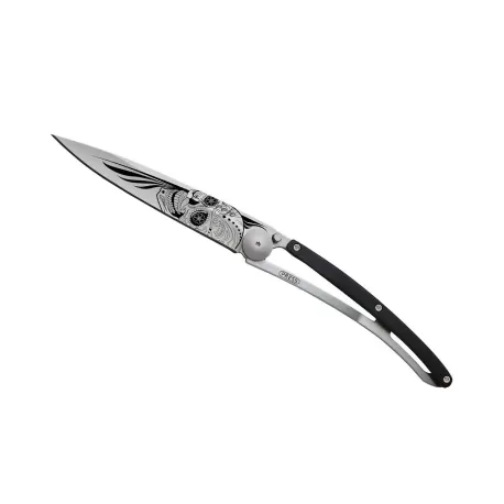 Coltello Deejo Wood Latino Skull - Deejo