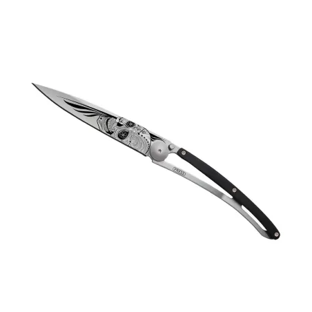 Coltello Deejo Wood Latino Skull - Deejo