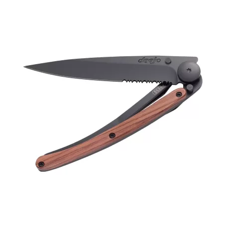 Coltello Deejo One Hand Black - Deejo
