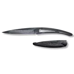 Coltello Deejo Ebony Wood Elven Blade - Deejo