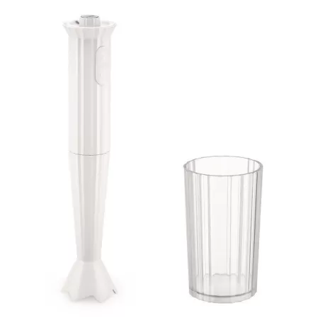 Plissè, Frullatore immersione bianco - Alessi