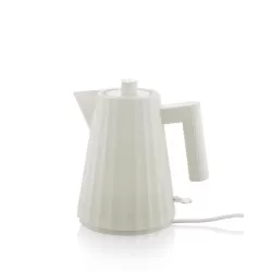 Plissè, Bollitore elettrico Lt.1, Bianco - Alessi