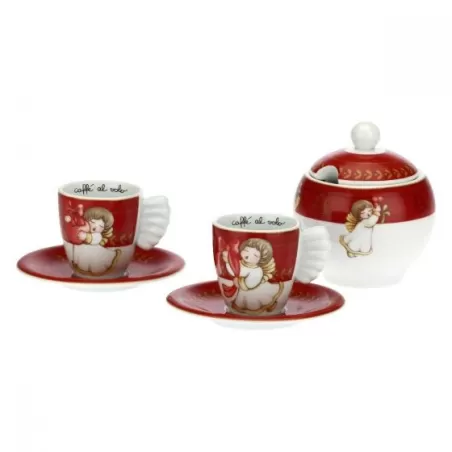 Set 2 tazzine con zuccheriera Dolce Natale - Thun