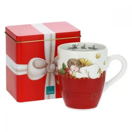 Mug con scatola in latta Dolce Natale - Thun