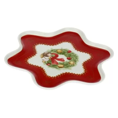 Piatto a forma di stella Dolce Natale - Thun