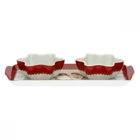 Set vassoio con ciotole Dolce Natale - Thun
