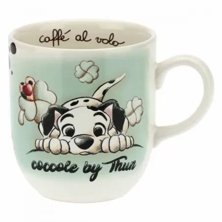 La carica dei 101 Mug Dalmata verde - Thun