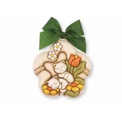 Coppia di gattini con tulipano - Thun