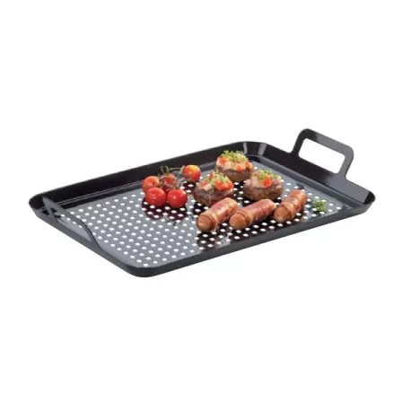 Vassoio verdure in acciaio smaltato Nevada - Kuchenprofi