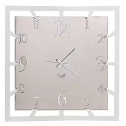 Orologio Big Soqquadro, Bianco marmo - Arti e Mestieri