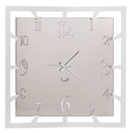 Orologio Big Soqquadro, Bianco marmo - Arti e Mestieri