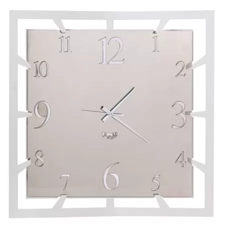 Orologio Big Soqquadro, Bianco marmo - Arti e Mestieri