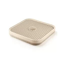 Scolapiatti/scolatutto flat&drain argilla chiaro - Guzzini