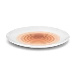 Piatto piano 'Holly' rosa corallo - Guzzini