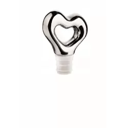Tappo vino 'love' cromato - Guzzini