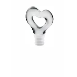 Tappo vino 'love' trasparente - Guzzini