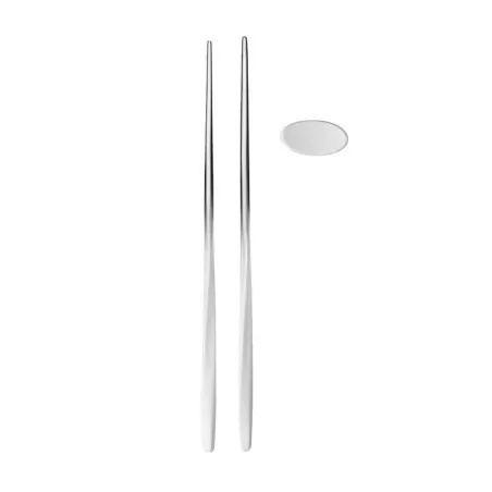 Set 2 coppie bacchette con supporti 'my fusion' biancho - Guzzini