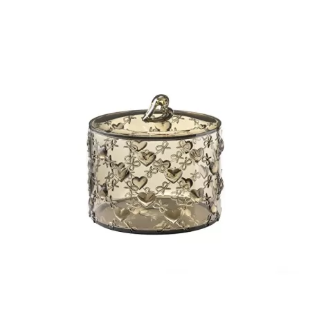 Contenitore piccolo con coperchio 'love' sabbia - Guzzini