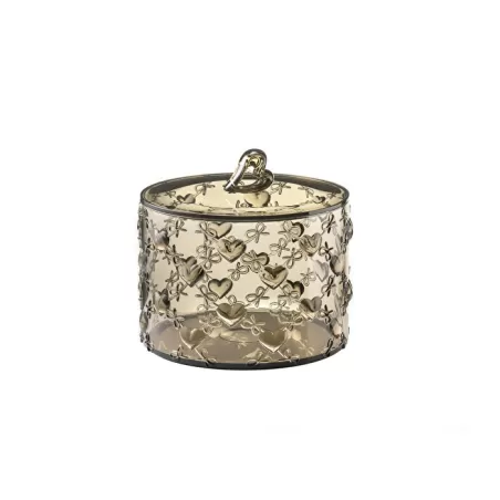 Contenitore piccolo con coperchio 'love' sabbia - Guzzini