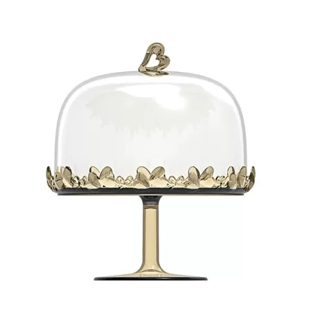 Alzata con campana 'love' sabbia - Guzzini