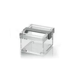 Barattolo Cc.370 'click&fresh' grigio scuro perlato - Guzzini