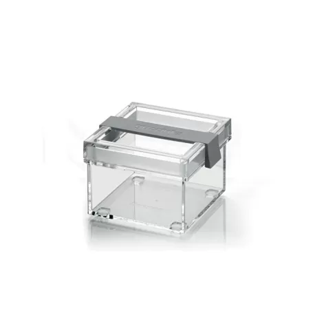 Barattolo Cc.370 'click&fresh' grigio scuro perlato - Guzzini