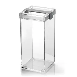 Barattolo Cc.1550 'click&fresh' grigio scuro perlato - Guzzini