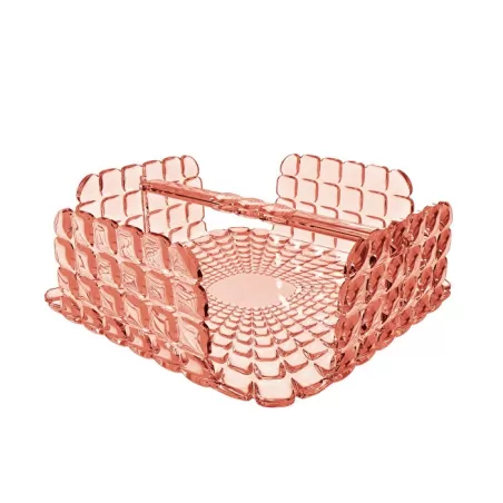 Portatovaglioli orizzontale 'tiffany' rosa corallo - Guzzini