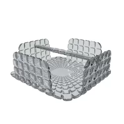 Portatovaglioli orizzontale 'tiffany' grigio cielo - Guzzini