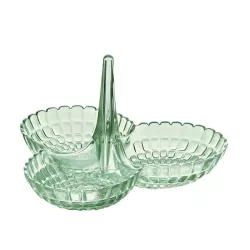 Antipastiera 'tiffany' verde menta - Guzzini