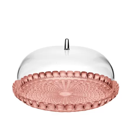 Set tortiera piccola 'tiffany' rosa corallo - Guzzini