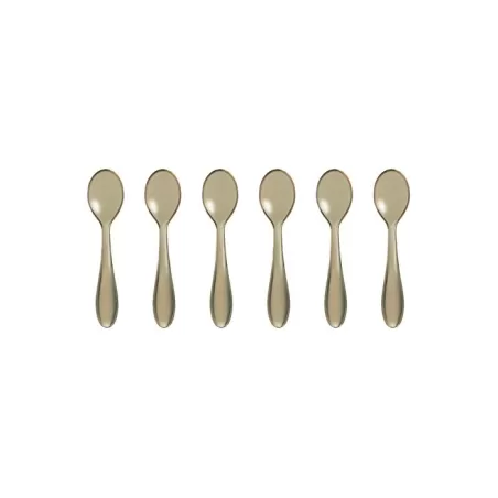 Set 6 cucchiaini 12 cm sabbia - Guzzini