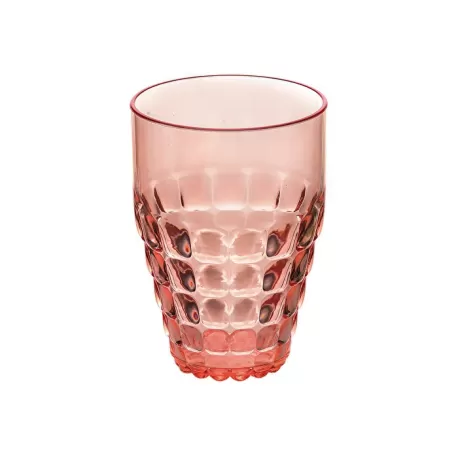 Bicchiere alto tiffany rosa corallo - Guzzini