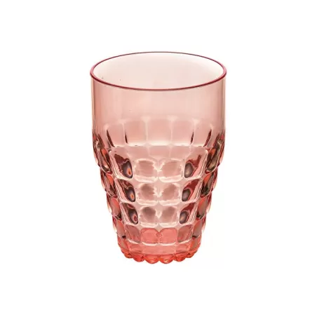 Bicchiere alto tiffany rosa corallo - Guzzini