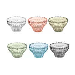 Set 6 contenitori 'Tiffany' multicolor - Guzzini