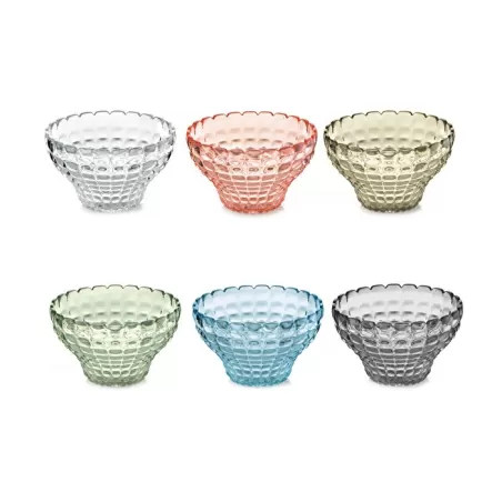 Set 6 contenitori 'Tiffany' multicolor - Guzzini