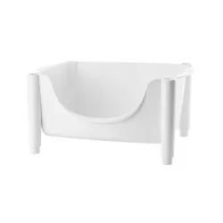 Cesta impilabile Hold&roll bianco - Guzzini