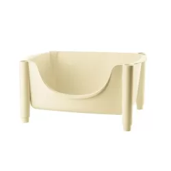 Cesta impilabile Hold&roll argilla - Guzzini