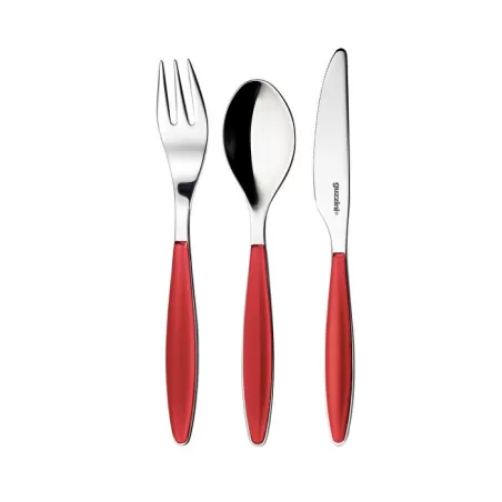 Set 3 posatine 'feeling' rosso trasparente - Guzzini