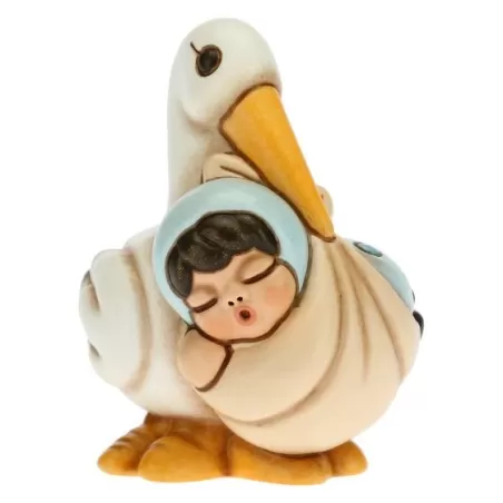 Cicogna nascita con bimbo - Thun