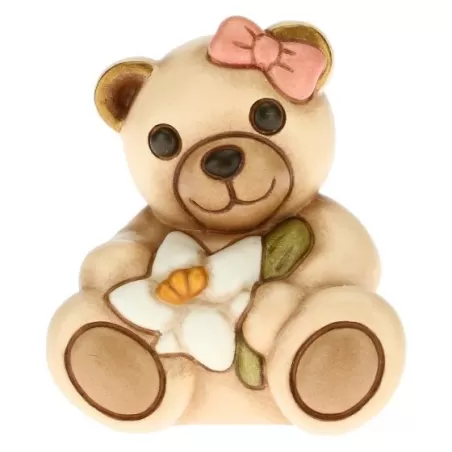 Teddy lei Prima Comunione con giglio - Thun