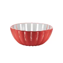 Contenitore l 25 cm grace rosso trasparente - Guzzini