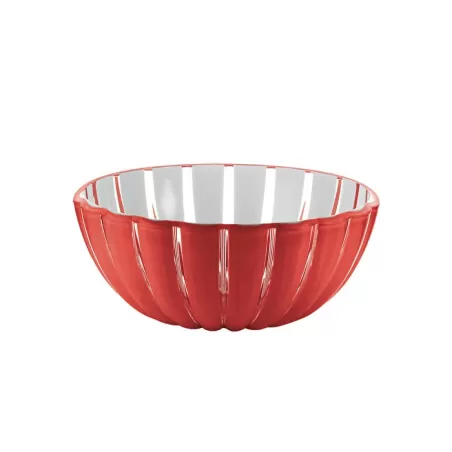 Contenitore l 25 cm grace rosso trasparente - Guzzini