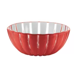 Contenitore xl 30 cm grace rosso trasparente - Guzzini
