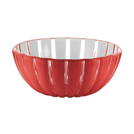 Contenitore xl 30 cm grace rosso trasparente - Guzzini