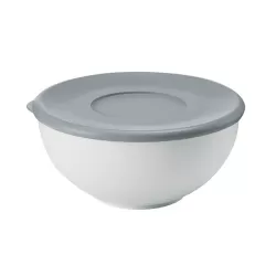 Contenitore con coperchio 28 cm grigio scuro perlato - Guzzini
